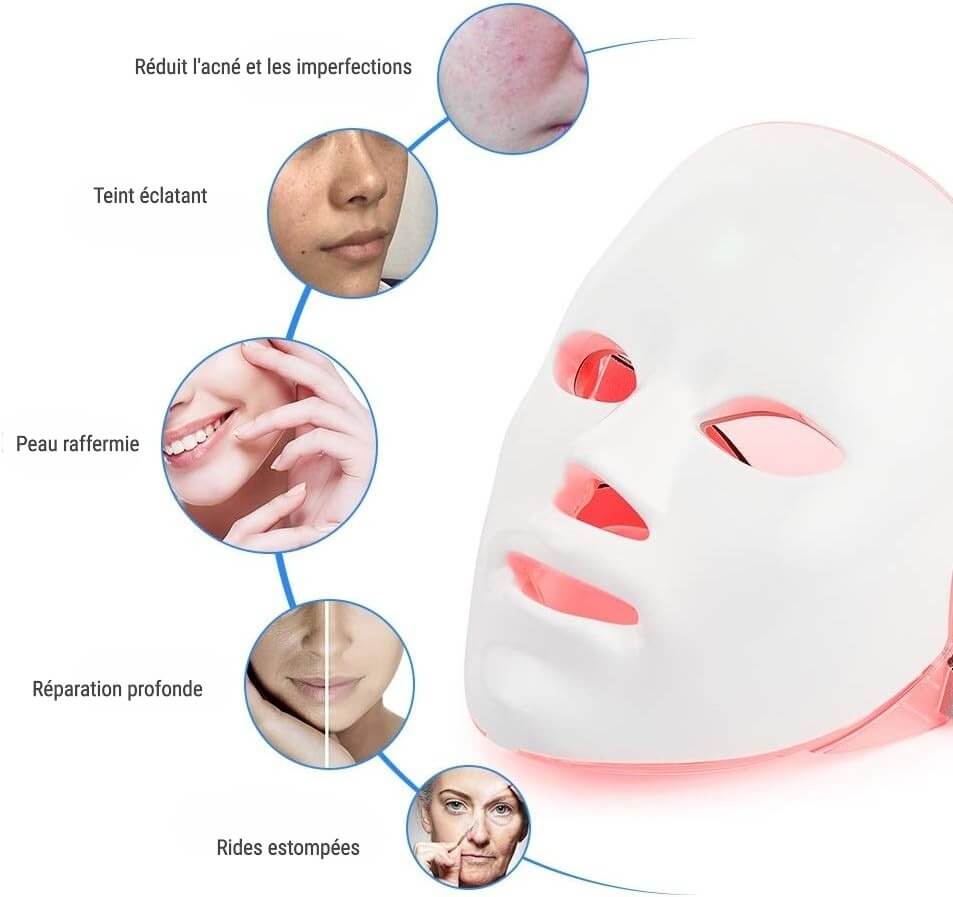 Masque LED visage JejuVelvet ™